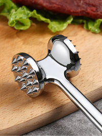 Heavy Duty Stainless Steel Meat Hammer – Dual‑Sided Kitchen Tenderizer